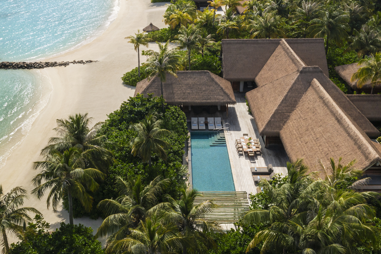 Waldorf Astoria_Two Bedroom Beach Villa with Pool_Aerial